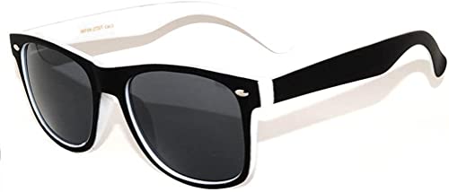 Image of OWL Classic Retro Two -Tone Vintage Smoke Lens Sunglasses Mens and Womens