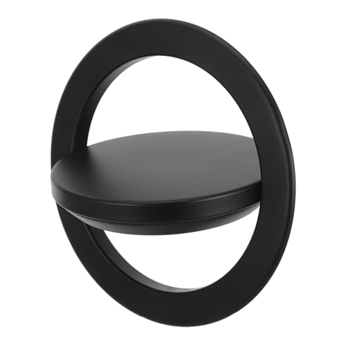 ABOOFAN Recessed Stainless Steel Trash Can Lid Swing Cover for Countertop Space Saving Design for Kitchen Bathroom Waste Bin Lid Odor Reducing Grommet