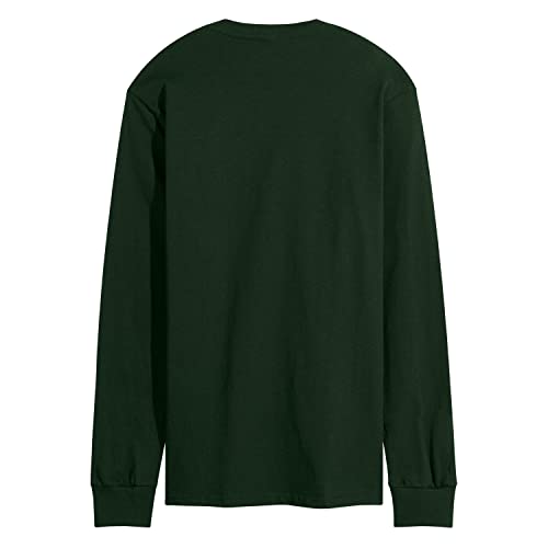 Junk Food Clothing x NFL - Green Bay Packers - Bold Logo - Unisex Adult Long Sleeve T-Shirt for Men and Women - Size Small - Thumbnail 4