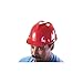 MSA 463947 - V-Gard Cap Style Hard Hat - Red, Not Vented, Ratings: I, E