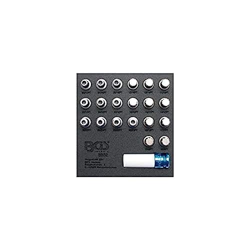 BGS 8932 | Insert de servante d'atelier 1/6 : Jeu d’outils pour écrous antivol pour BMW | 21 pièces