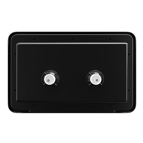 Image of RV Exterior Shower Box Kit ABS Hose Camper Trailer Cowboy Shower (Black)