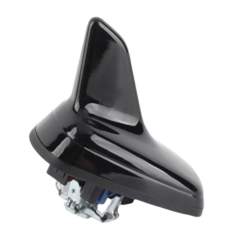 Antena de tiburón de Coche Forma de Antena de Aleta de tiburón ABS Metal 5Q0035507B5FQ 5Q0 035 507 B 5Q0035507B Reemplazo de Antena de Coche Negro Brillante para/Kodiaq/ 5E/ NP