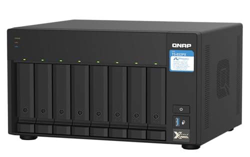 QNAP TS-h1290FX NAS: QNAP TS832PX4G 8 Bay HighCapacity NAS with 10GbE Guide