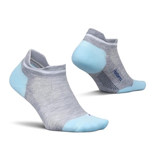 Feetures Elite Max Cushion No Show Tab Ankle Socks -