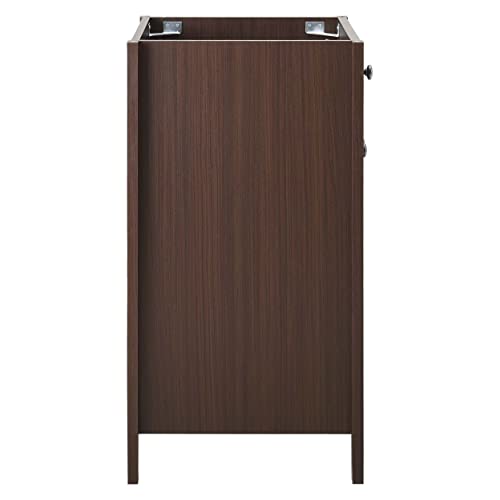 Modway Eei-3876-Wal Nantucket 24" Bathroom Vanity Cabinet In Walnut (Sink Basin Not Included), 24 Inch #TOP1