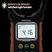 Proster Handheld Digital Anemometer - Portable Wind Speed Meter CFM Meter Wind Gauge Air Volume Measure with LCD Backlight for Outdoors Sailing Surfing Fishing