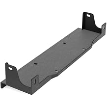 YZONA Winch Mounting Plate Compatible with 20182026 Jeep Wrangler JL JLU & Gladiator JT, Fits 10" x 4.5" Winch Bolt Pattern, Heavy-Duty Steel Bracket, 12000 lb Towing Capacity, Black