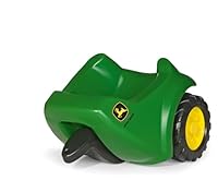 Rolly Toys 122028 rollyMinitrac Trailer John Deere, Anhänger für Rutscher Traktor rollyMiniTrac, ab 1,5 Jahren, grün