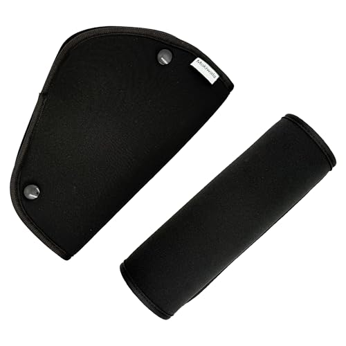 Mokiwala Shoulder Protective Padding - Soft Breathable Hypoallergenic Cushion Cover Black