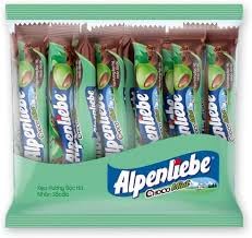 Alpenlibe Candy Choco Mint Flavour 412gm, 16pcs X 26gm (Imported)