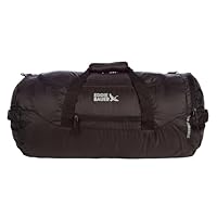 Eddie Bauer Stowaway Packable Duffel Bag| Travel | Foldable | Lightweight | Durable | Ripstop Polyester | 23" Length | 45L Capacity - Dark Smoke