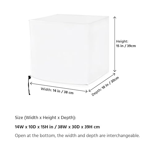 Image of Air fryer Dust Cover also for Coffee Maker Water Proof Lightweight Covers with drawstring, Compatible with Ninja AF101 and Keurig K-Classic K-Select -14W x10D x15H in