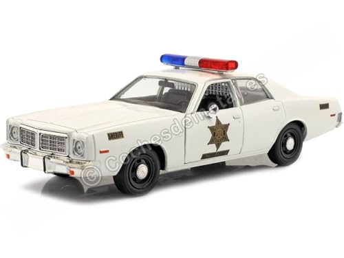 12 PACK 1975 Dodge Coronet - Hazzard County Sheriff Diecast 1:24 Scale Model