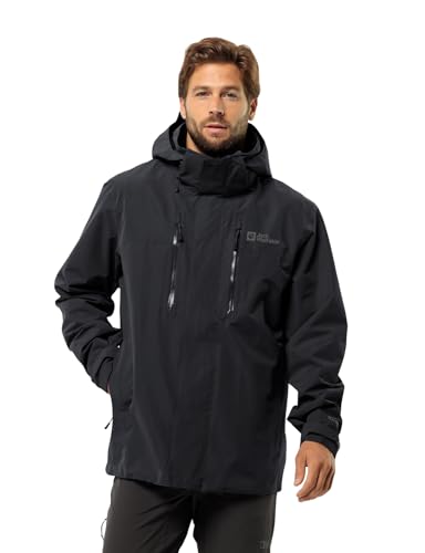 Jack Wolfskin Homme Jasper 2l Jkt M Veste, Noir, L EU
