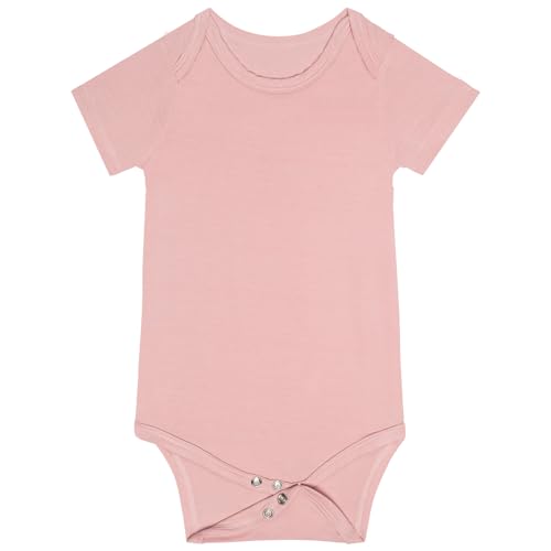 Baby Short Sleeve Bodysuits Summer Newborn Infant Boys Girls Rompers 0-24 Months2