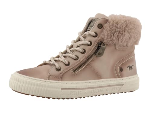 MUSTANG Sneaker Femme 15M0112003, Pointure:38 EU, La Couleur:Beige