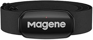 Magene H303 Pulsmesser Brustgurt HRM Fitness Tracker IP67 wasserdichte Unterstützung Bluetooth 4.2 und ANT+, Kompatibel Wahoo, Zwift, Strava