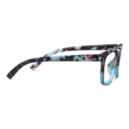 Image of Peepers by PeeperSpecs Women's to The Max Square Blue Light Blocking Reading Glasses