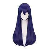 syiboo Anime Cosplay Wig for Sonoda Umi Cosplay Wig,Blue Long Wig Synthetic Hair,Halloween Costume Cosplay,for Christmas Carnival Party