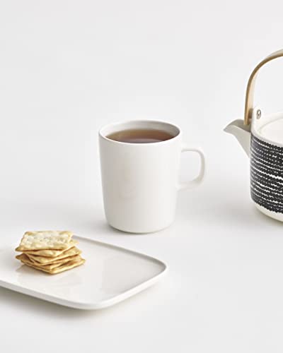 Marimekko Oiva Mug de cerámica blanca 250 ml miniatura 2