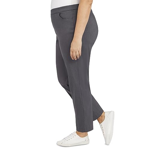 Alfred Dunner Womens Allure Slimming Plus Size Stretch - Modern Fit Pants4