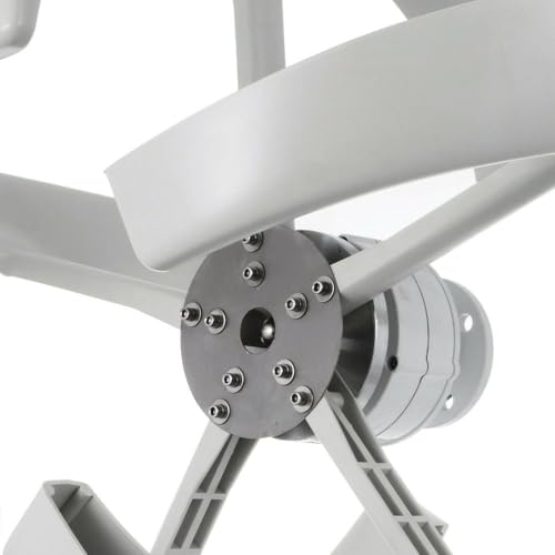 Éolienne axe vertical 12V/24V contre les pannes : électricité de maison stable - 7