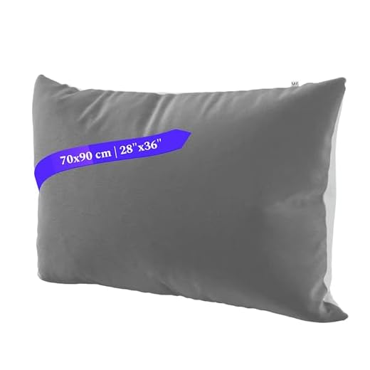 allsana Allergiker Kissenbezug 80x80 cm Allergie Bettwäsche Anti Milben Encasing Milbenschutz für Hausstauballergiker TÜV Zertifiziert 3 Wolkenfeld Kissenbezug 70x90 Grau Anthrazit - kuschelig weich & bügelfrei - Superweicher Kopfkissenbezug - Kissenhülle mit verdecktem Reißverschluss