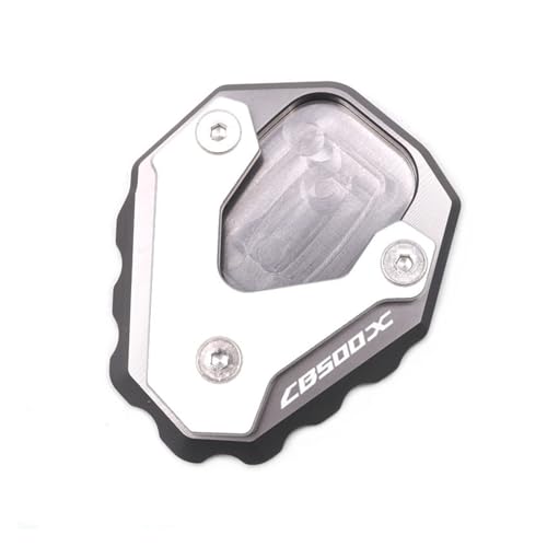 Plaque support béquille CB500X pour éviter la chute de votre moto Honda sur sol meuble