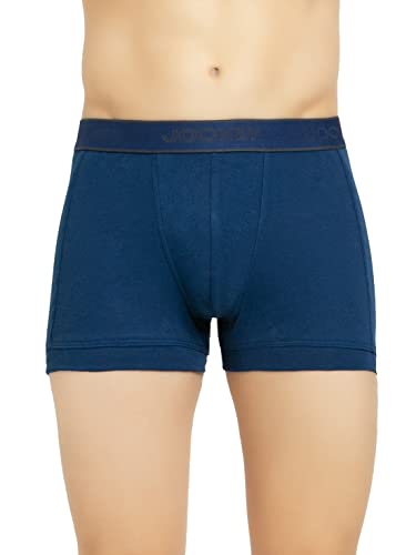 Image of Jockey 1015 Men's Super Combed Cotton Rib Solid Trunk with Stay Fresh Properties