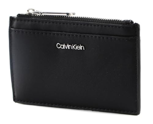 Calvin Klein Damen Kreditkartenetui Ck Must Cardholder RFID Schutz, Schwarz...