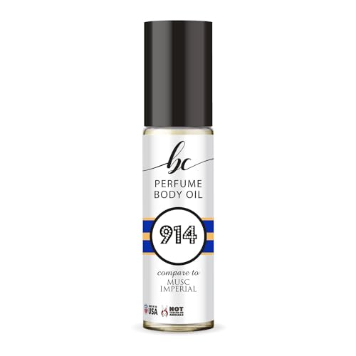 BIOCURA BC Perfume 914 Inspired by Musc Imperial For Women & Men Fragrance Body Oil Roll-On 0.3 Fl Oz/10ml