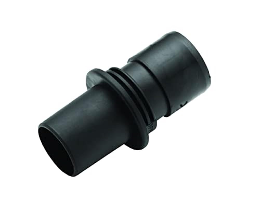 Nilfisk Plastic Adaptor (Accessory for Attix, Aero, IVB, Turbo D, Adapter for Wet and Dry Vacuum Cleaners) 29457
