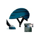 CLOSCA LOOP 自転車 ヘルメット 大人 折りたたみ 持ち運び 軽量 男女兼用 おしゃれ [日本語説明書付] (アビス,M)