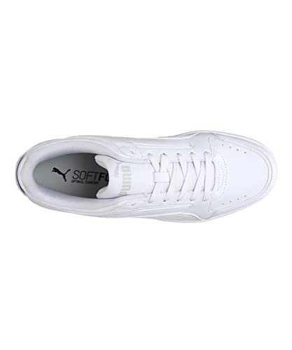 PUMA PUMA Unisex Sneaker, White White Gray Violet, 12 US Men