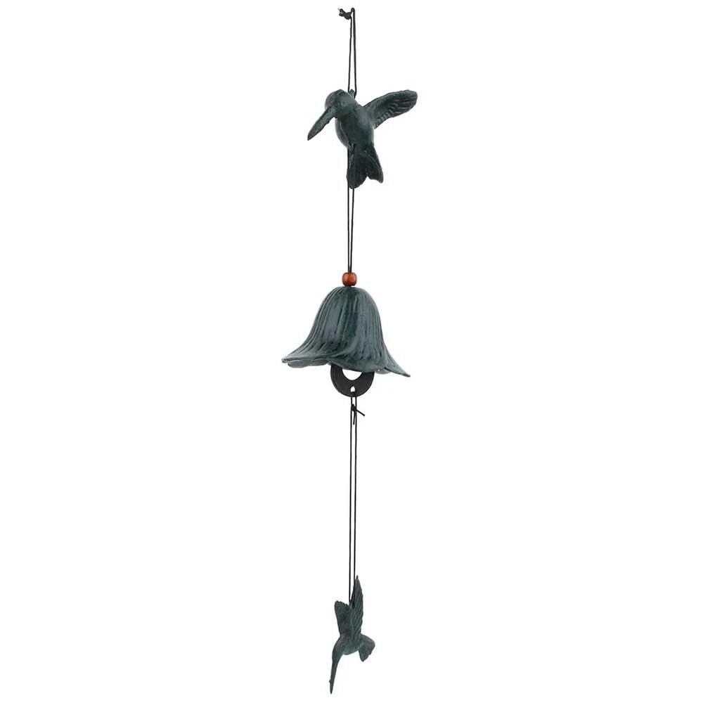 QXDZSW - Scacciapensieri in metallo a forma di uccello, facile da usare, decorazione per casa, giardino, cortile