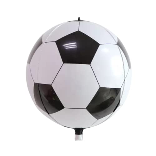 Image of Party Decorz Football 4D Round Foil Balloon Big Size (20 Inch, 1pcs) For Football Theme Party Decoration