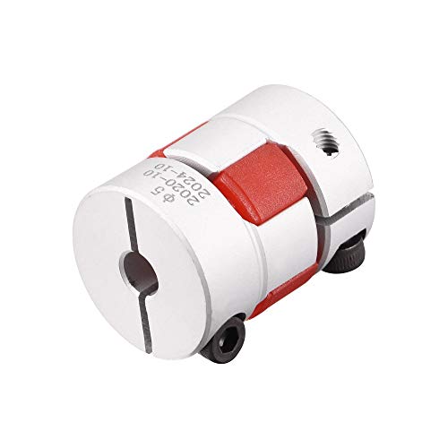 uxcell 5mm to 5mm Bore L26xD20 Flexible Coupling Jaw Coupler Shaft Joint for Servo Motor