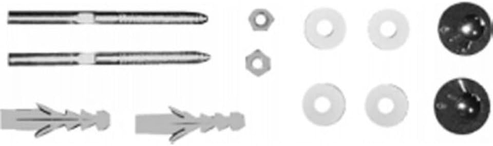 for Duravit 0067031000 Fixing Set for Urinal Architec Swc 023309 - Chrome Replaces Parts