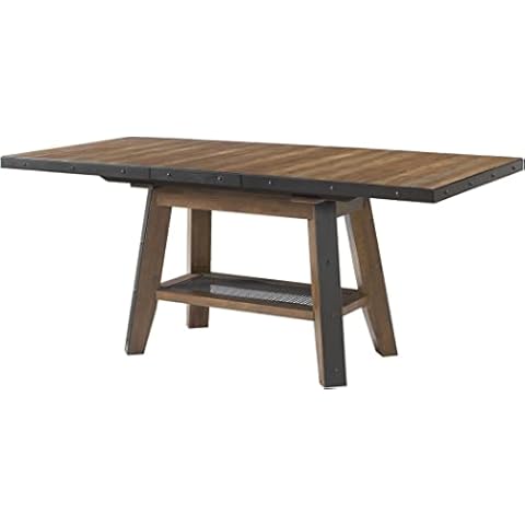 Carefree Home Furnishings Taos 84" Wide Gathering, Canyon Brown Dining Tables Cover