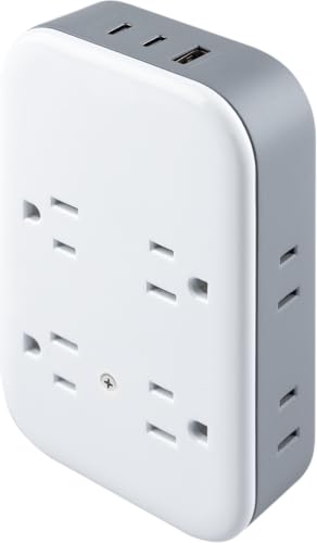 Are Home Theatre Power Managers Worth It? (2023) GE All-in-One Surge Protector Wall Tap, 8 Outlets (4 Grounded + 4 Polarized), 2 USB-C & 1 USB-A, 15W...