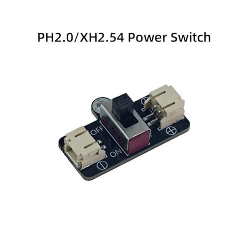 Composant interrupteur PH2.0 bouton d'alimentation carte 3D et modélisme x2