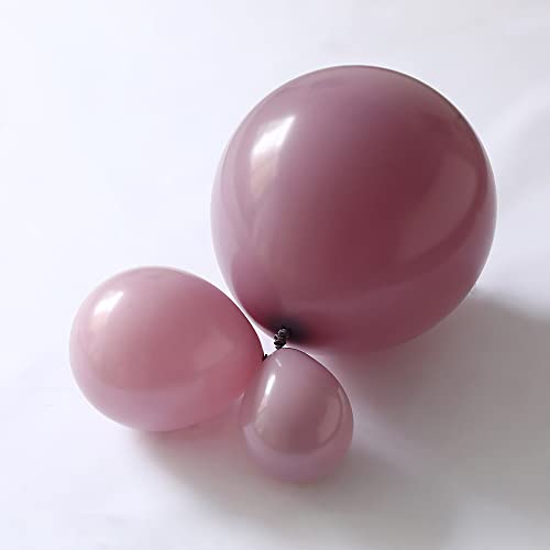 Balonar 128Pcs Diy Dusty Purple Pink Grayish Purple Balloons Garland Kits With 18/10/5Inch Pastel Latex Balloons For Girl Birthday Wedding Baby Shower Ceremony Anniversary Balloon Chain. (Purple) #TOP3