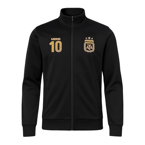 Image of Icon Sports Officially Licensed Argentine Football Association Lionel Messi Track Jacket - Unisex Adult