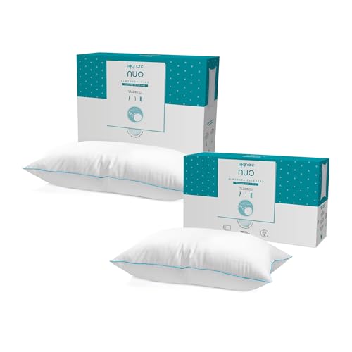 La mejor comparación de Almohadas Sognare Sams favoritos de las personas. 49 Sognare Set Nuo 1 Almohada King Size + 1 Estándar Semi Firme con Microfibras de Gel, Lavable Hipoalergénica, 100 Noches de Garantía.