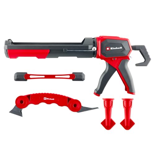 Pistolet à cartouche commutable Einhell avec stop goutte intégré et 2 embouts à angles - 2