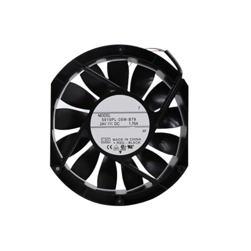 Ventilateur 24V 1.7A 5910PL-05W-B79 de dimension 17225mm pour matériel informatique