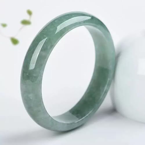 Jadeite Bangle Bracelet, Burmese Oil Green Jadeite Muted Green Design, Good for a mom's Birthday Gift3