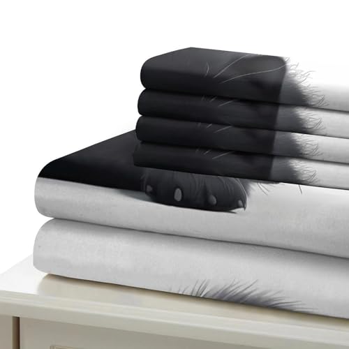 Housse de couette ours mignon 3D en microfibre King 220x240cm - 7