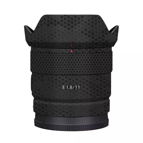 Autocollant Sony E 11mm F1.8 G Mamba Black film de protection d'objectif photo